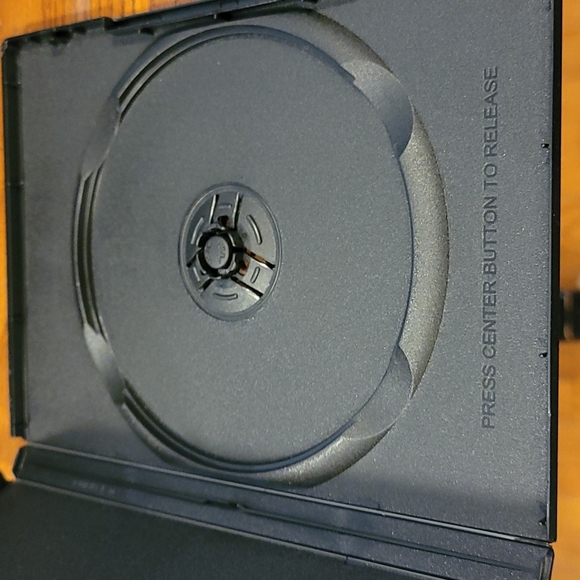 DVD plastic case holder. 9 black and 2 white cases - Picture 2 of 4